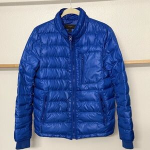 J.‎ Crew Women’s Royal Blue Lightweight Down Puffer Jacket Insulated Size XS